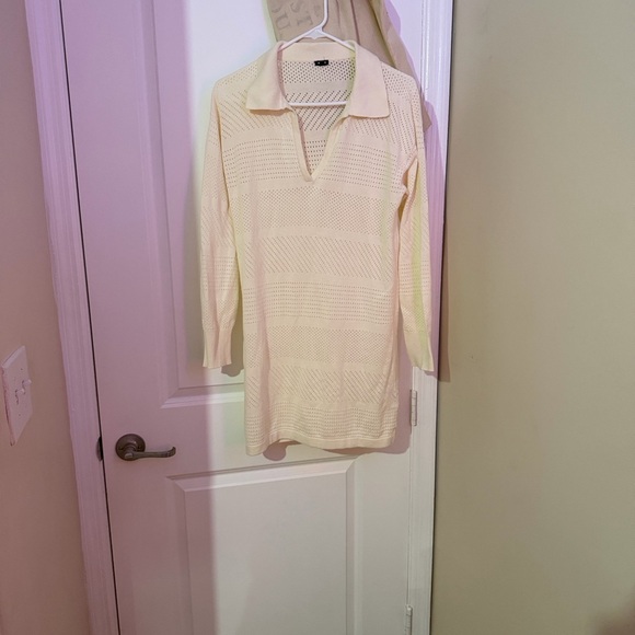 Monrow Ivory Knit Top - Picture 4 of 4